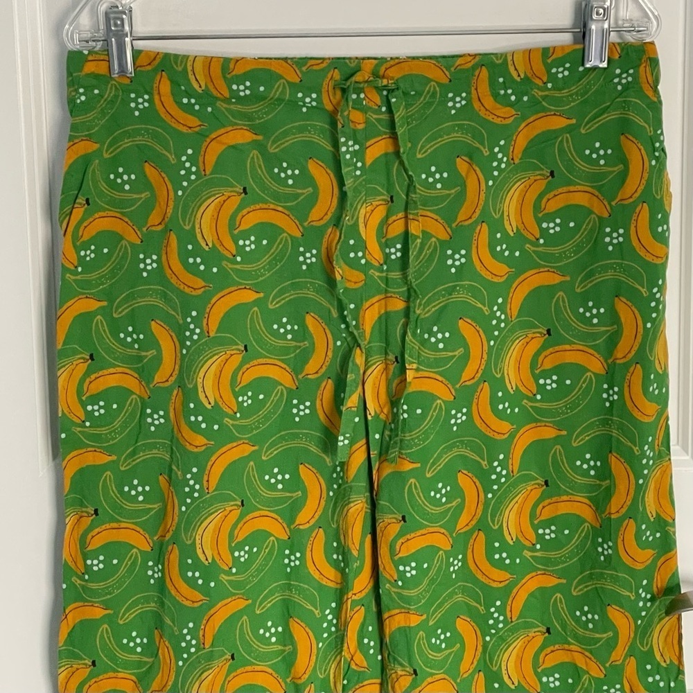 Mahogany Green Banana Pajama Pants Size Medium 47892 - Picture 4 of 12